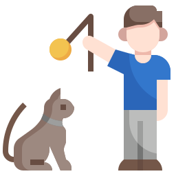 Play with pet icon