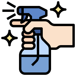 reinigungsspray icon