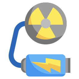 Nuclear energy icon