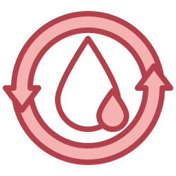 Recycle water icon