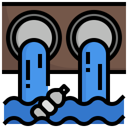 Waste water icon