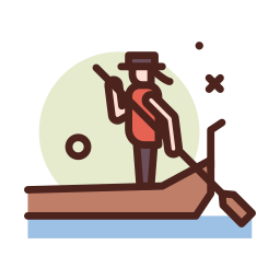 Venetian boat icon