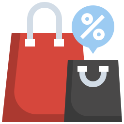 Shopping bag icon