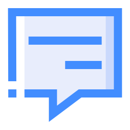 Speech bubble icon