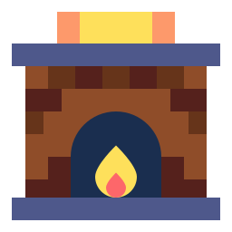 Fireplace icon