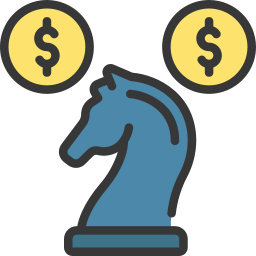 Money strategy icon