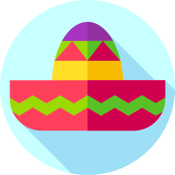 Mexican hat icon