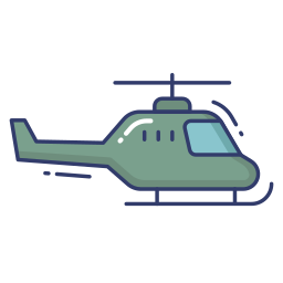 Army helicopter icon