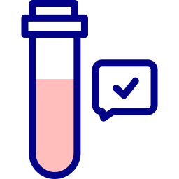 tubo del sangue icona