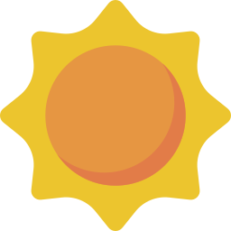 ensolarado Ícone