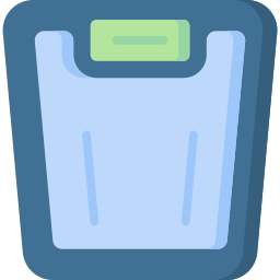 Weight scale icon