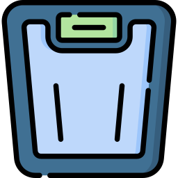 Weight scale icon