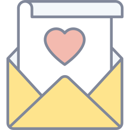 Love letter icon