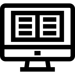 Online learning icon