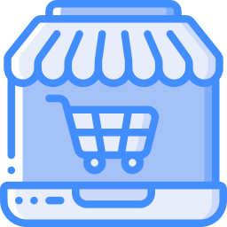 Online shop icon