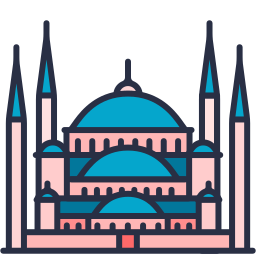 blaue moschee icon