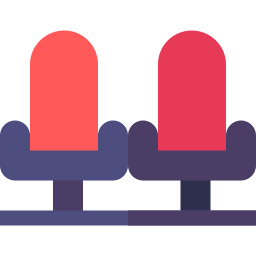 Cinema seats icon