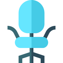 Office chair icon