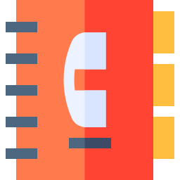 Phone book icon