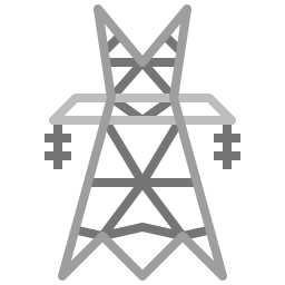 Transmission tower icon