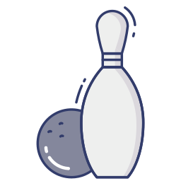 Bowling pin icon