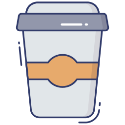 Paper cup icon