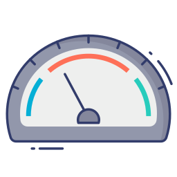 compteur de vitesse Icône