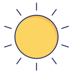 Sun icon