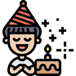 Birthday party icon