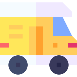 Camper van icon