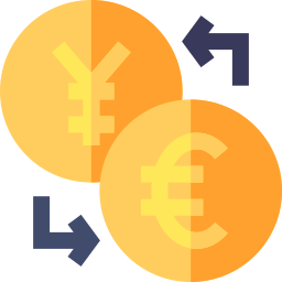 Currency exchange icon