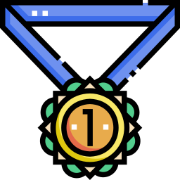 Gold medal icon