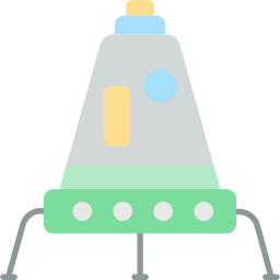 module lunaire Icône