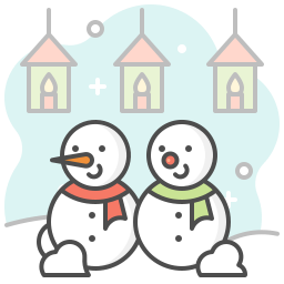 boneco de neve Ícone