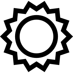 Sun icon