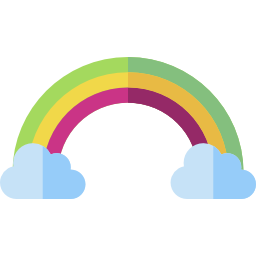 arcobaleno icona