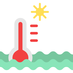 Warm water icon