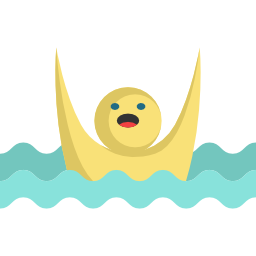 Drowning icon