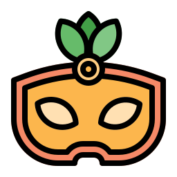 Carnival mask icon