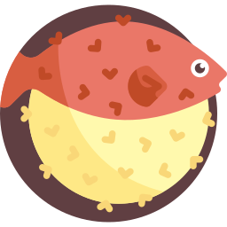 Puffer fish icon