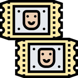 billets de cinéma Icône