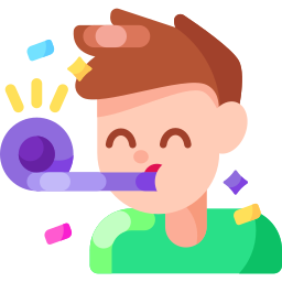 Party blower icon