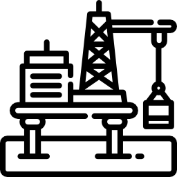 Oil platform icon