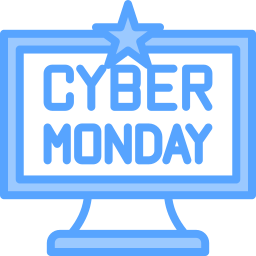 Cyber monday icon