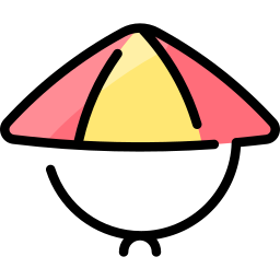 Chinese hat icon