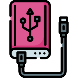 External hard drive icon