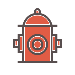 Fire hydrant icon