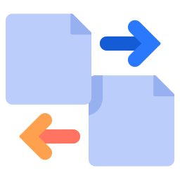 Data transfer icon