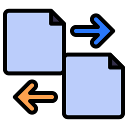 Data transfer icon