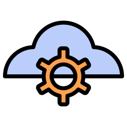 Cloud storage icon